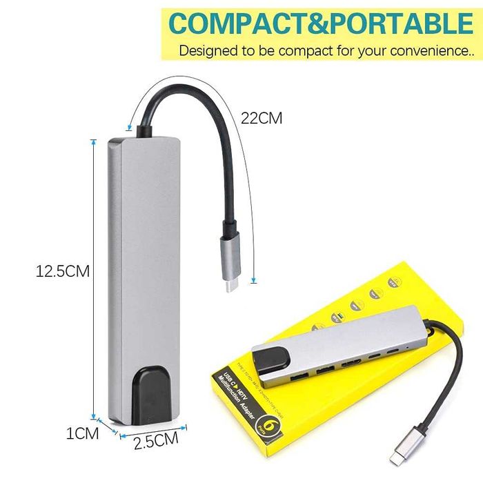 Премиум USB-C към HDMI 4K Адаптер – За MacBook, iPad, Лаптопи