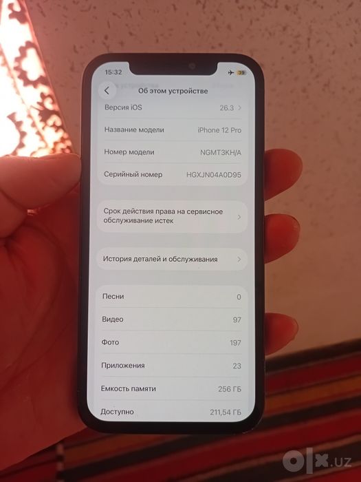 12 pro 256 Sotiladi
