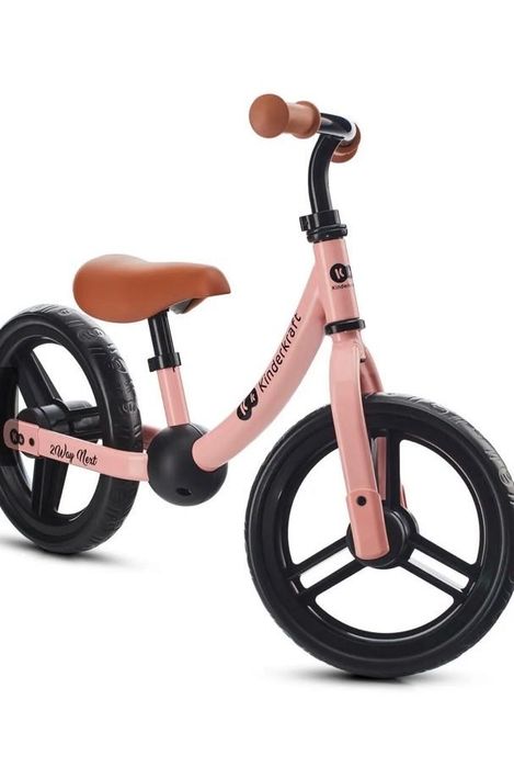 Kinderkraft Колело за баланс 2WAY NEXT Rose Pink