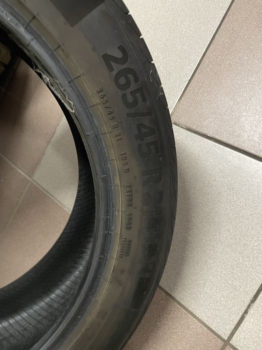 Резина Continental 265/45/21