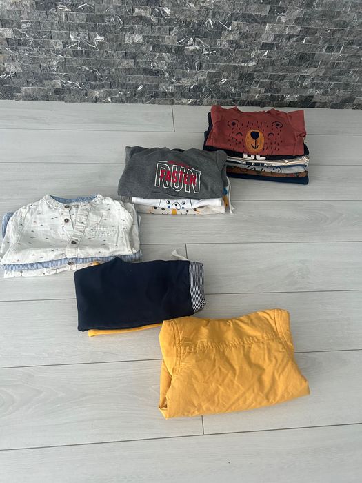 Голям лот детски дрехи 12/18м