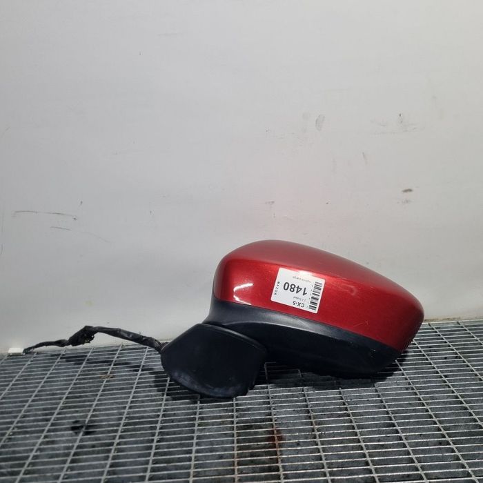 Oglinda stanga Mazda CX - 5 2012 - 2015 4 Usi ROSU (1480) Cu rabatare electrică