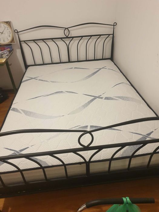 Pat pentru dormitor 2 persoane solid 2m cu 160