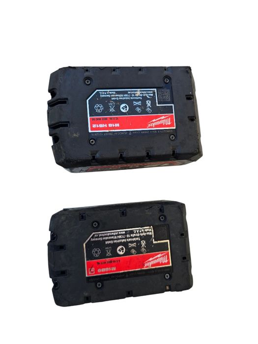 Baterie Milwaukee 12 Ah , 9 Ah