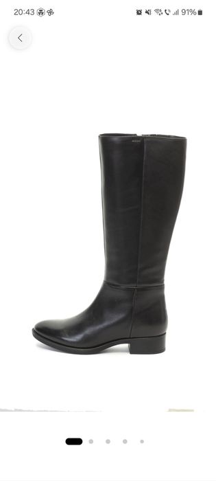 Cizme piele Geox 40 purtate o data