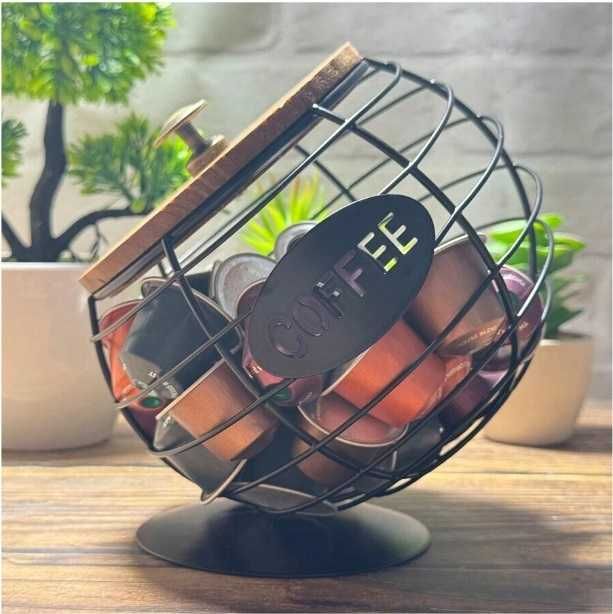 Органайзер Метална поставка за капсули за кафе Nespresso Dolce Gusto