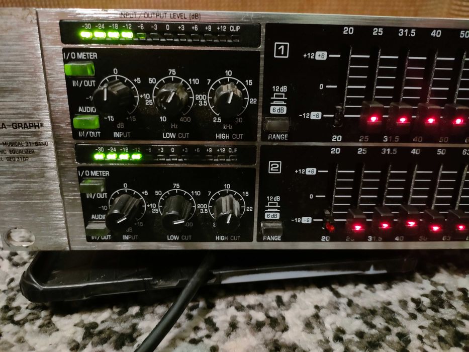 Procesor, crossover, dsp egalizator dsp Behringer Dbx Pa 2
