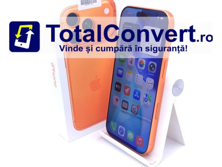 Apple Iphone 17 Pro 256GB Cosmic Orange, Garantie 24 luni | #D94931