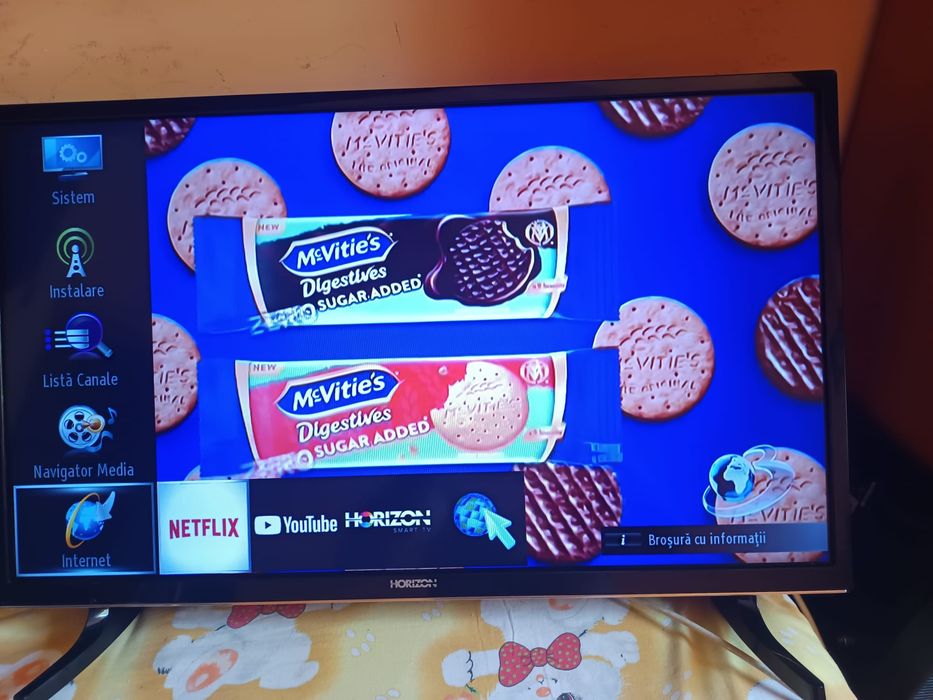 2TV led smart Toshiba și  Horizon diagonala  81cm.