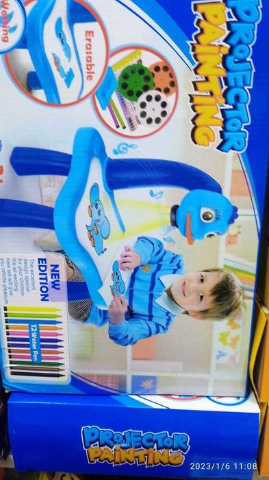 Детский проектор для рисования набор для творчества игрушки