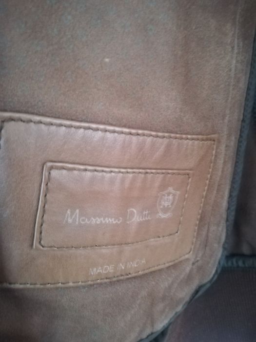 Geaca piele Massimo Dutti Xl bărbați