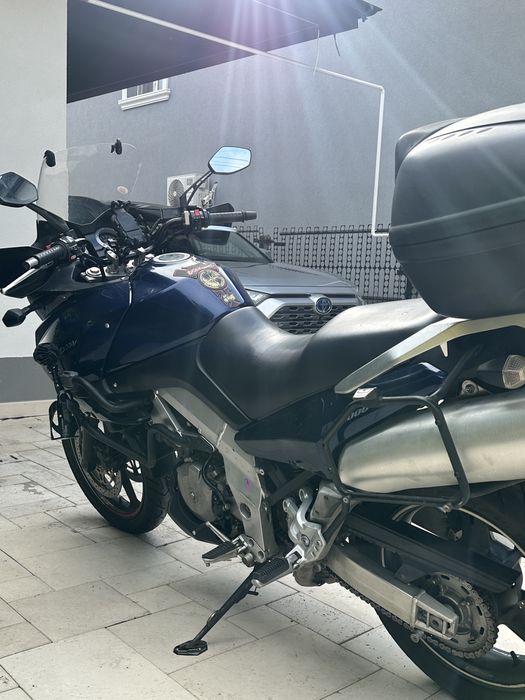 Suzuki V Strom Dl1000 2003, 100 CP  Touring cu side case si topcase