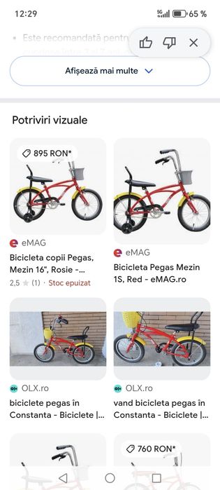 Bicicletă Pegas Mezin