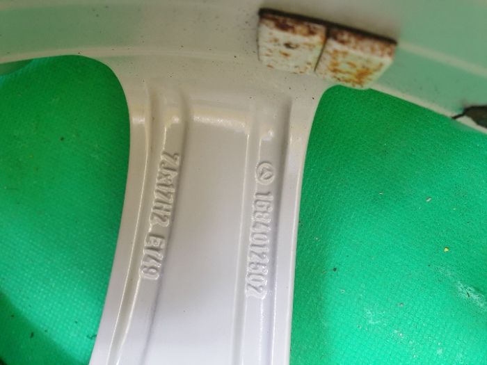 Jante Aliaj - 5x112 - 17 '' OEM Mercedes A B C E CLASS - 7J ET 49 !