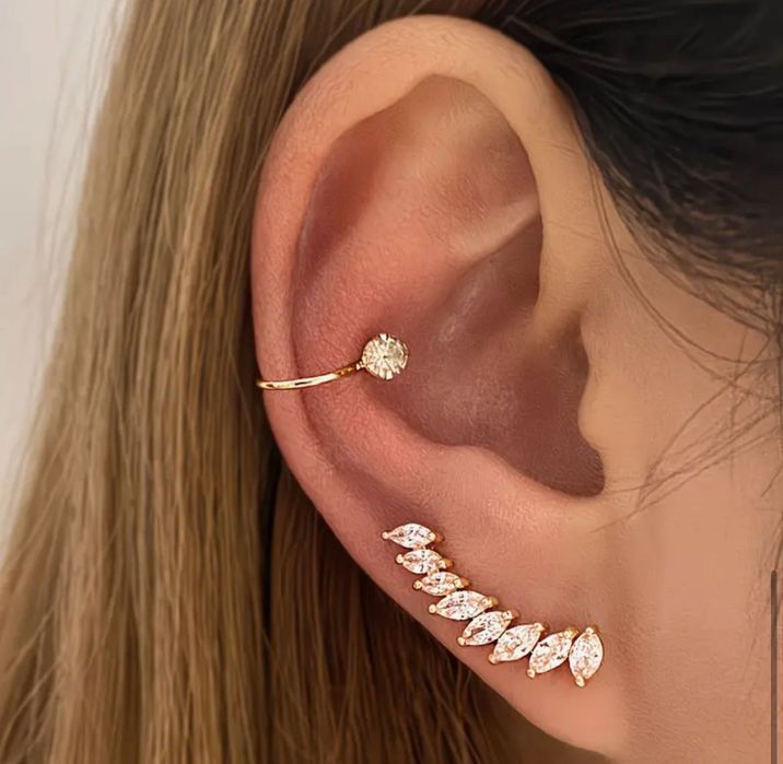 Дамски обеци за хрущял