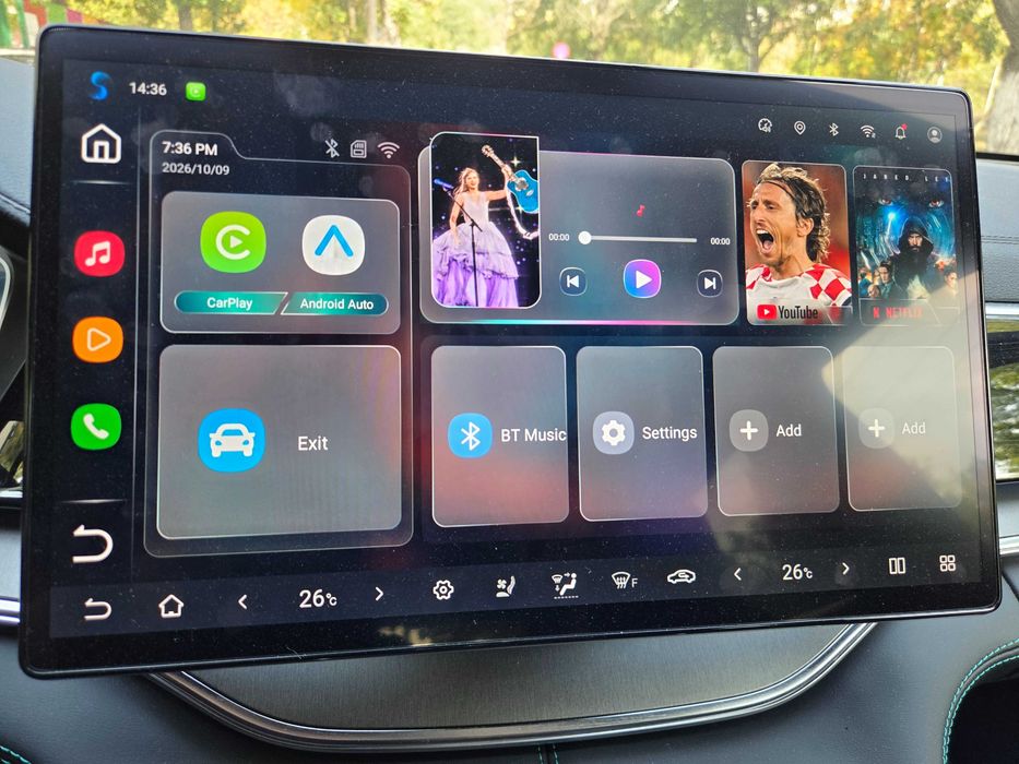 Car Video Box Android 12 Wireless CarPlay Android Auto Netflix YouTube 2GB+16GB