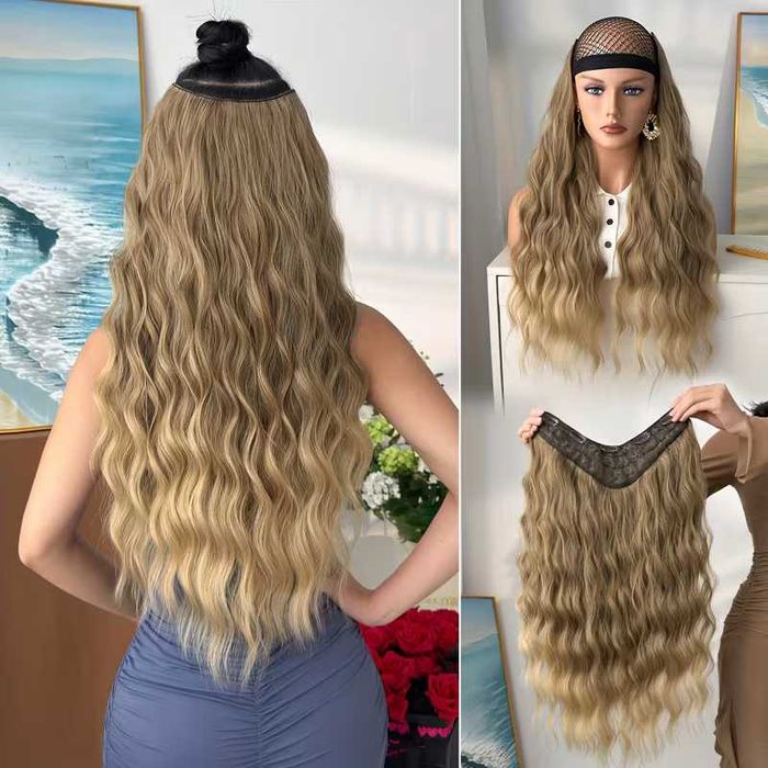 Екстеншън с клипс Удължение за Коса Различни цветове