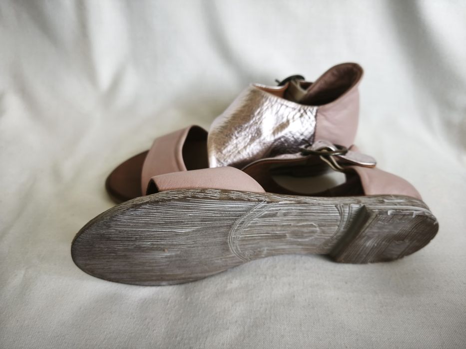 AQvamarine,  нови сандали естествена кожа, номер 37