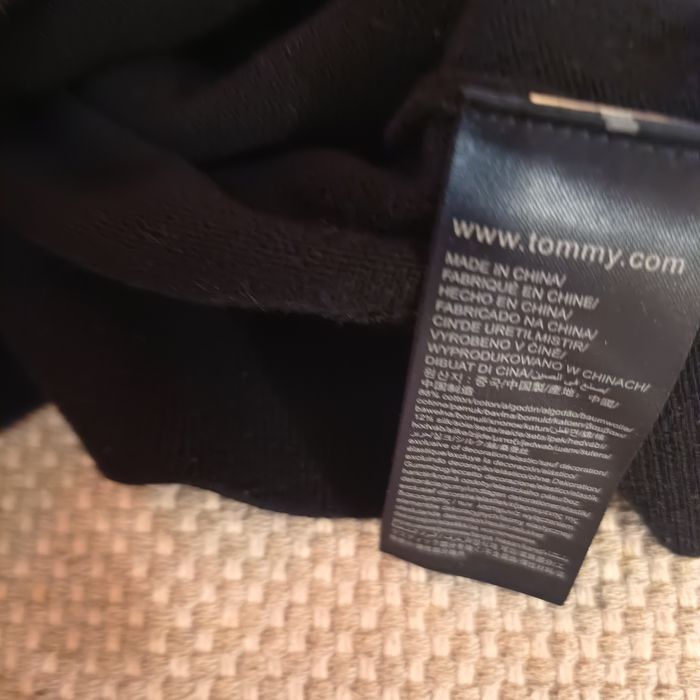 Pulover Tommy Hilfiger bumbac și matase