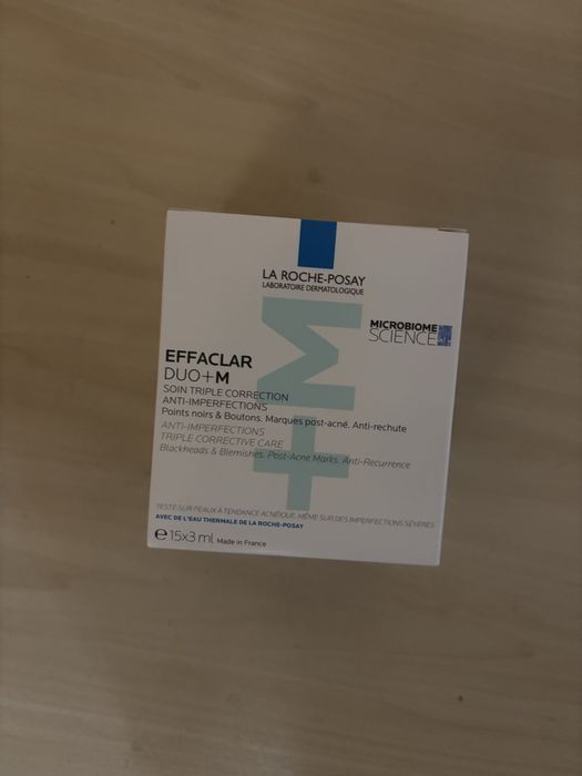 La roche-posay gel fata effaclar 15 plicuri (1x7ml) si crema +M 15x3ml