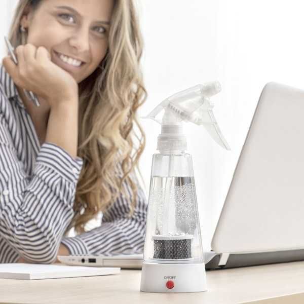 Generator dezinfectant cu hipoclorit de sodiu reincarcabil USB 200ml