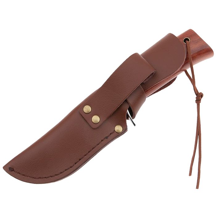 Cutit vanatoare, Rose Accuracy, damasc, 22 cm, lemn trandafir