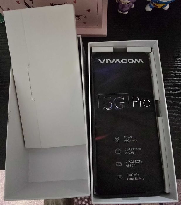 Vivacom 5G pro. Чисто ново. Пълен комплект.