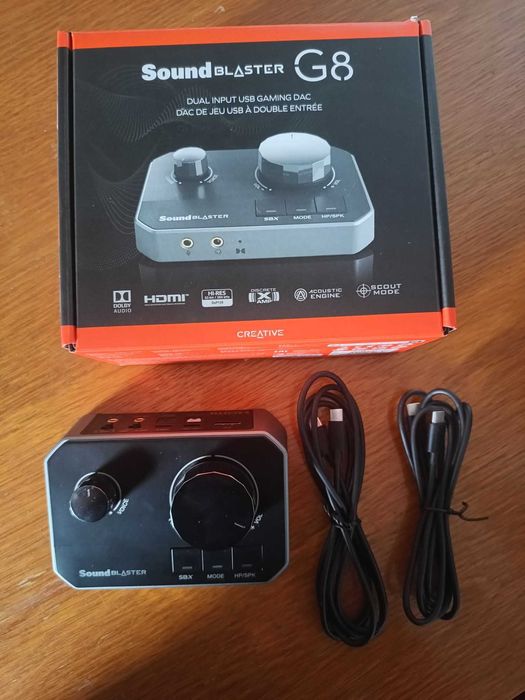 Звукова карта Creative Sound Blaster G8 - с проблем
