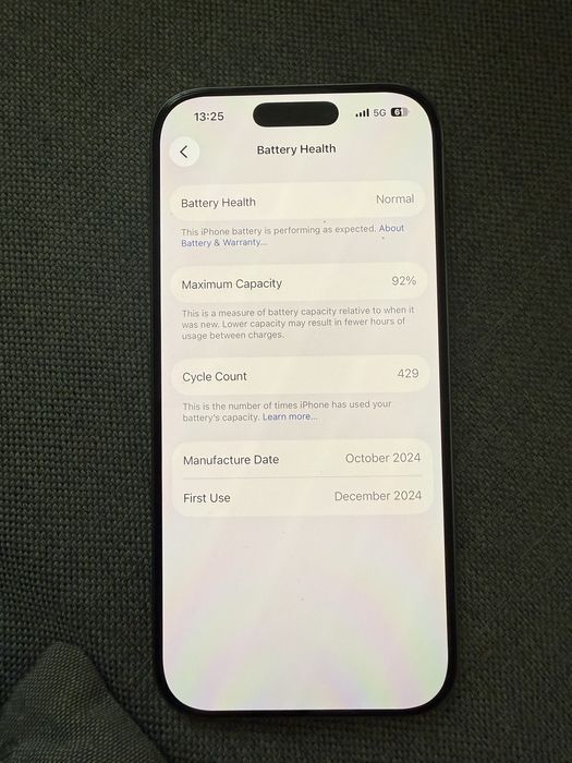 Iphone 16 pro, 128 GB