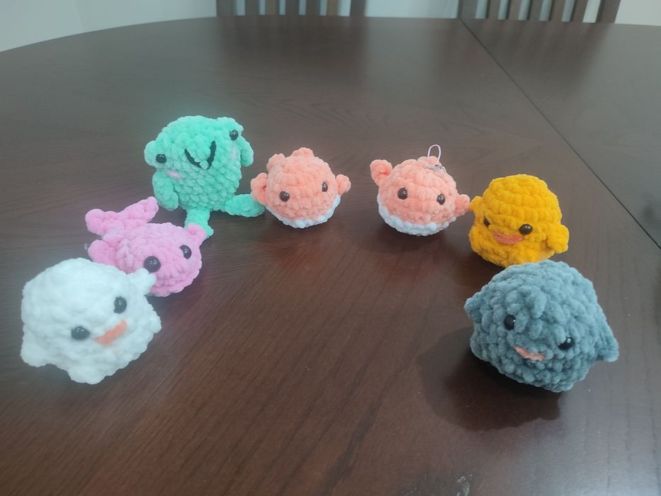 Вязаные  игрушки