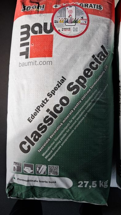 Tencuiala decorativa minerala, Baumit