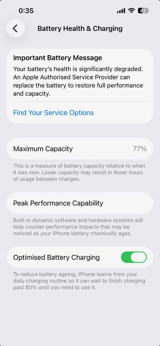 iPhone 13 Pro — отлично визуално състояние, батерия 77%