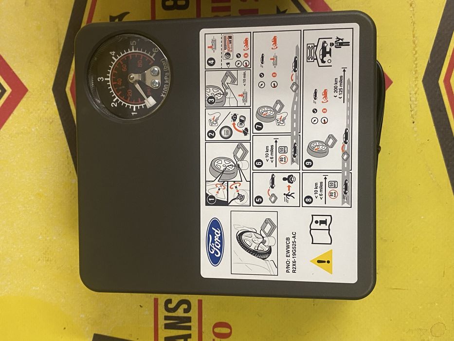 Kit pana compresor auto umflat roti OE Ford neutilizat kit pana 12V120