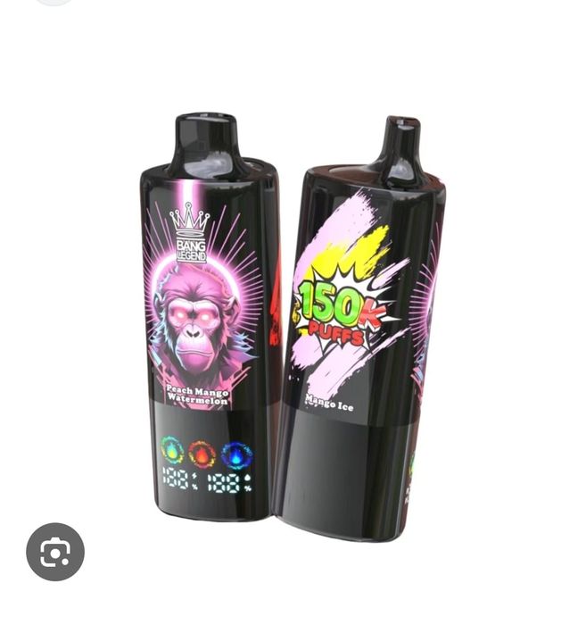Pachet 2 Bang Legend 150k Puffs 6 in 1 Reîncărcabil