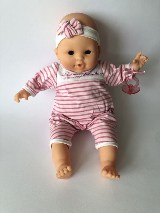 NOU Păpușă CORROLE parfumată - hăinuțe dungi roz | jucarie | copii