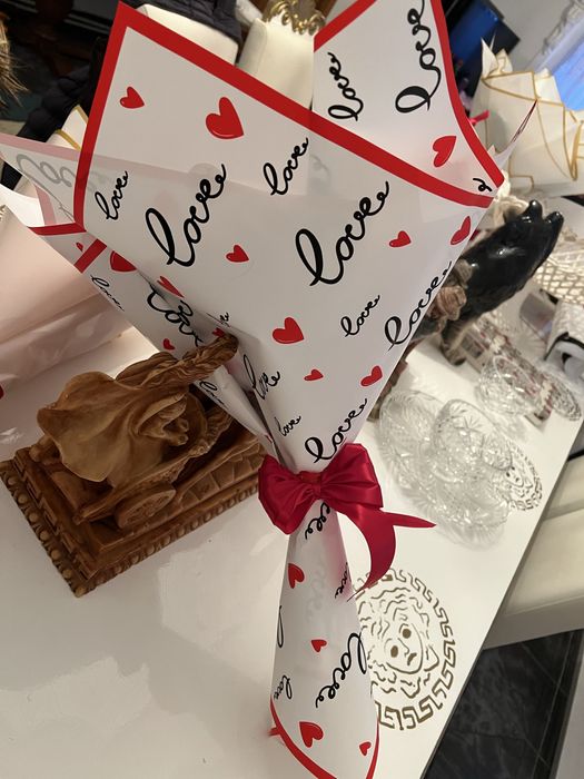 Vand buchet din trandafiri cu sclipici !