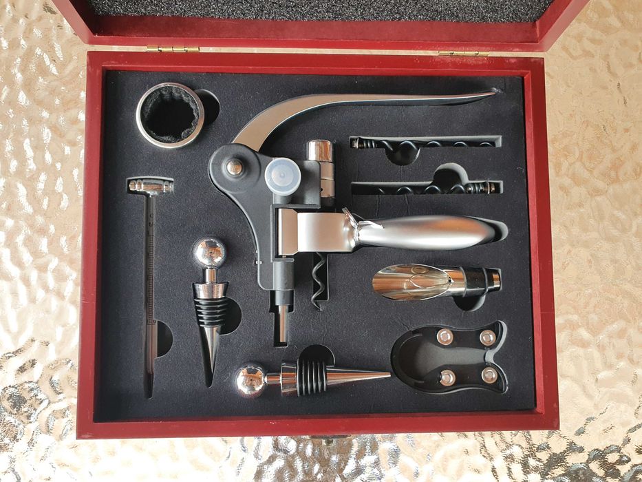 Set sommelier profesional pentru vin,set cadou
