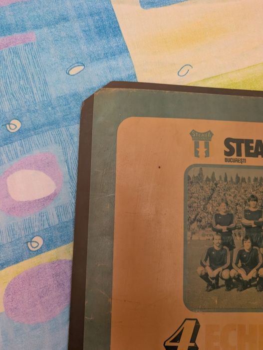 Program de meci Steaua Barcelona 1985-1986 champions league