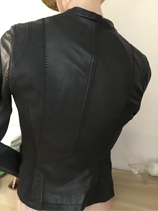 Кожено яке-ест. кожа XS