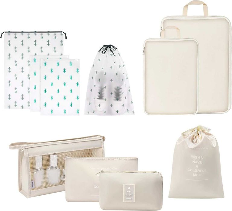 Органайзери за куфар OSDUE – комплект 10 броя, водоустойчиви