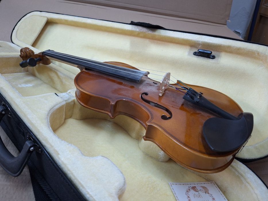 Vioara 3/4 fără arcuș și coarda MI lipsa
