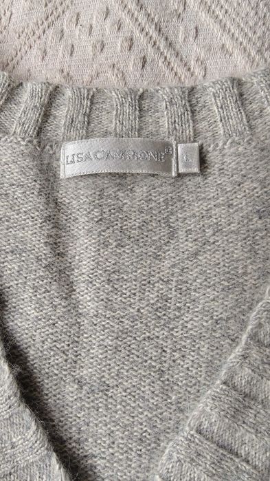 Cardigan angora cu matase