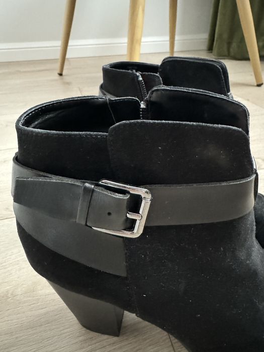 Botine piele întoarsă 39