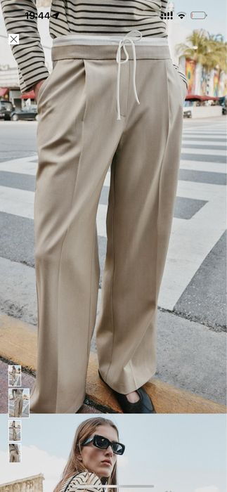 Широкие  брюки Zara
