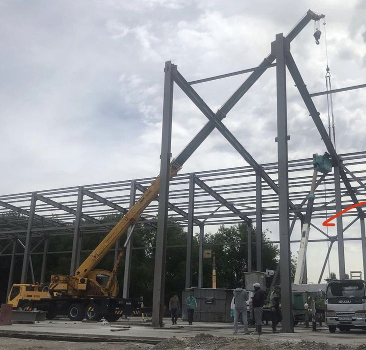 Автокран, кран, китаец