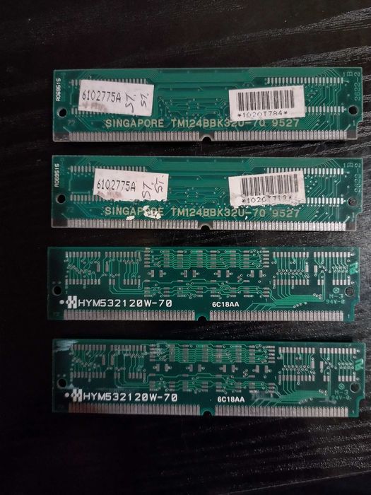 16 mb(4x4mb) simm edo 72 pini, testat