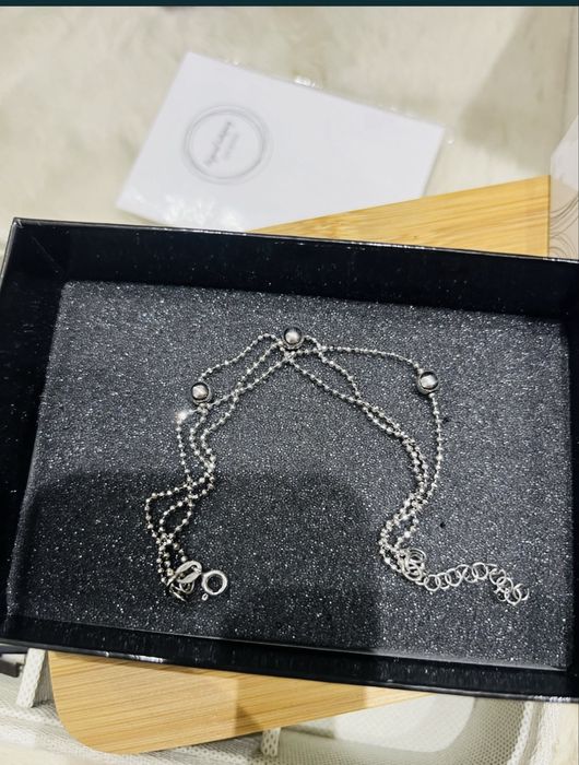 Сребърни бижута НОВИ - колиета, обици, гривна