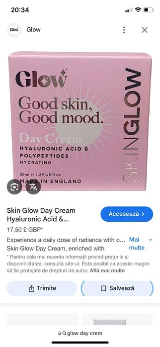 Cosmetice dama Anglia