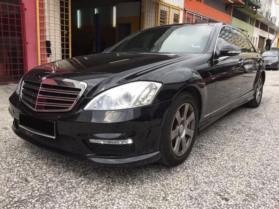 W221 Facelift S63 S65AMG пакет предна броня задна прагове накрайници