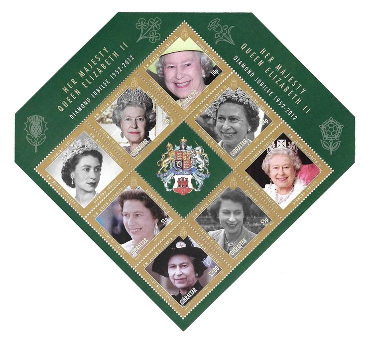 Super timbre colita nestampilata Regina Elisabeta II regalitatea